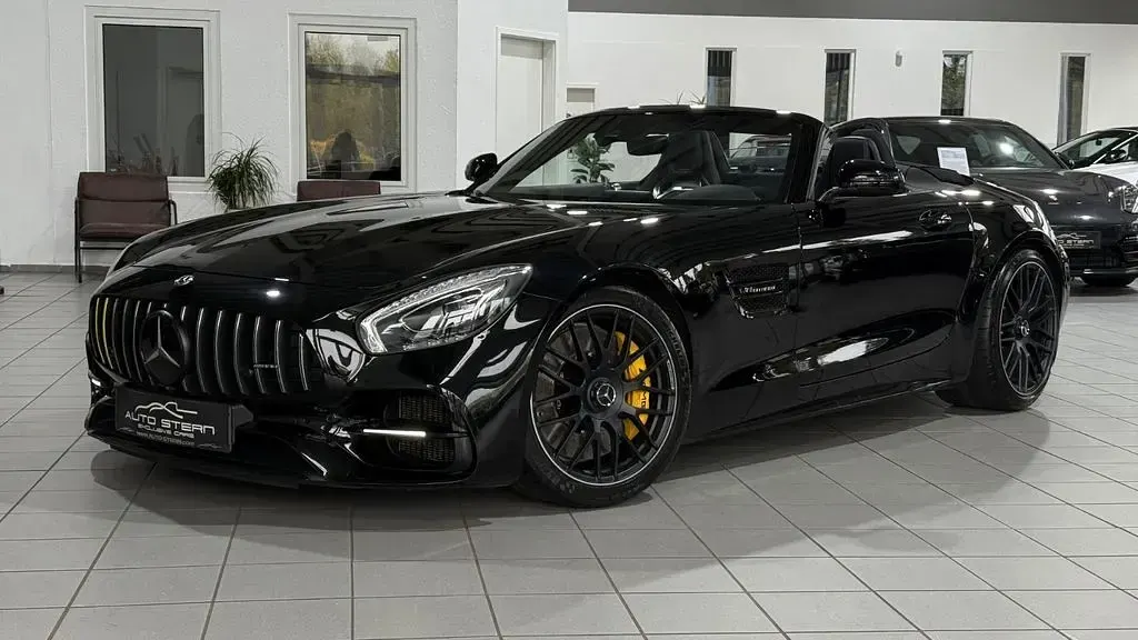 Gebraucht Mercedes AMG GT C AMG 557 PS (409 kW) 2018 Schwarz Cabrio