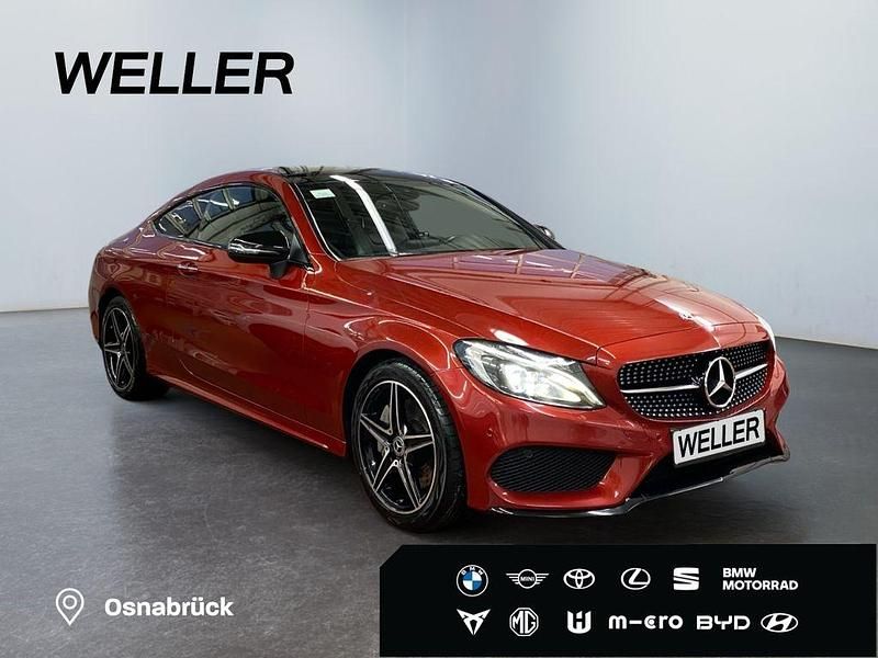 Gebraucht Mercedes C250 AMG line 211 PS (155 kW) 2017 Rot Coupé