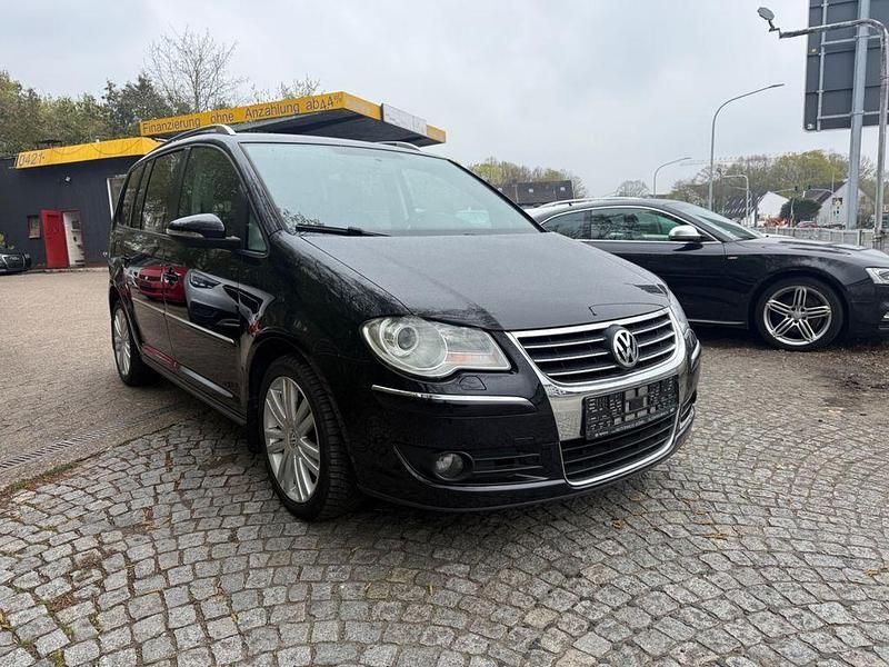 Gebraucht VW Touran Highline 140 PS (102 kW) 2010 Schwarz Van / Kleinbus