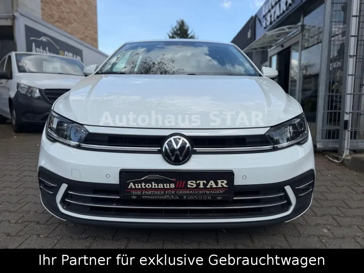 Gebraucht VW Polo Style 110 PS (80 kW) 2023 Weiß Kleinwagen