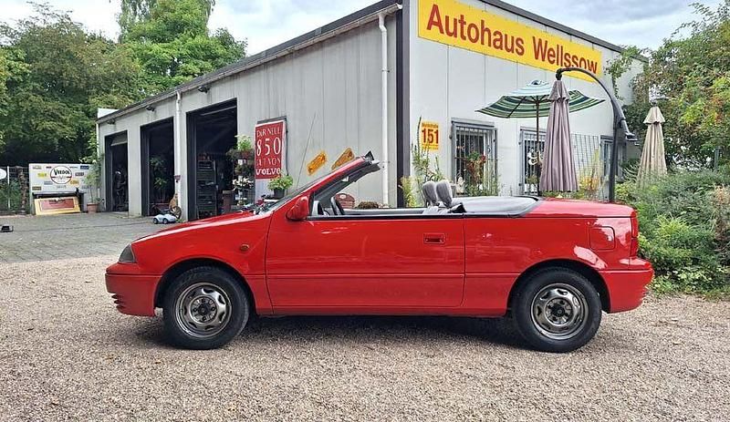 Rot Gebraucht 1992 Suzuki Swift Cabrio | 2.890 € - Bild 1/4