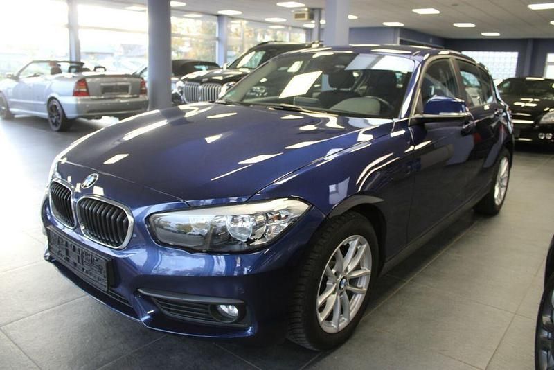 Gebraucht BMW 116 Advantage 109 PS (80 kW) 2016 Blau Kleinwagen