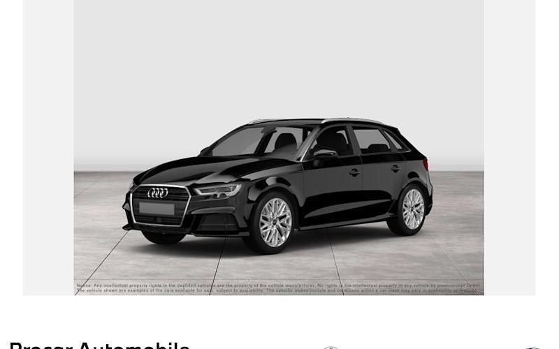 Schwarz Gebraucht 2019 Audi A3 Sportback Sport Limousine | 16.890 € (Superpreis) - Bild 1/4