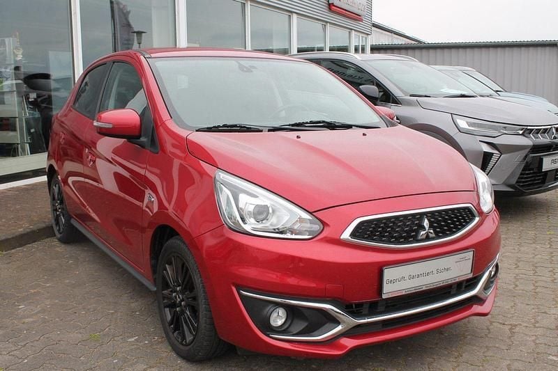Amarena rot Gebraucht 2019 Mitsubishi Space Star Top Kleinwagen | 11.250 € (Guter Preis) - Bild 1/4