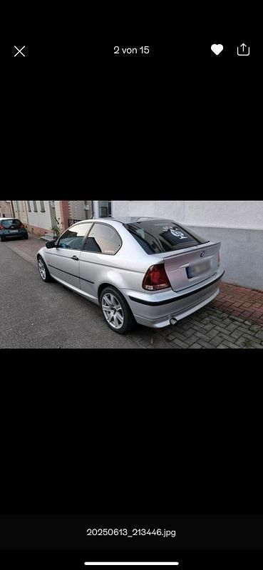 Gebraucht BMW 316 115 PS (84 kW) 2005 Silber Coupé