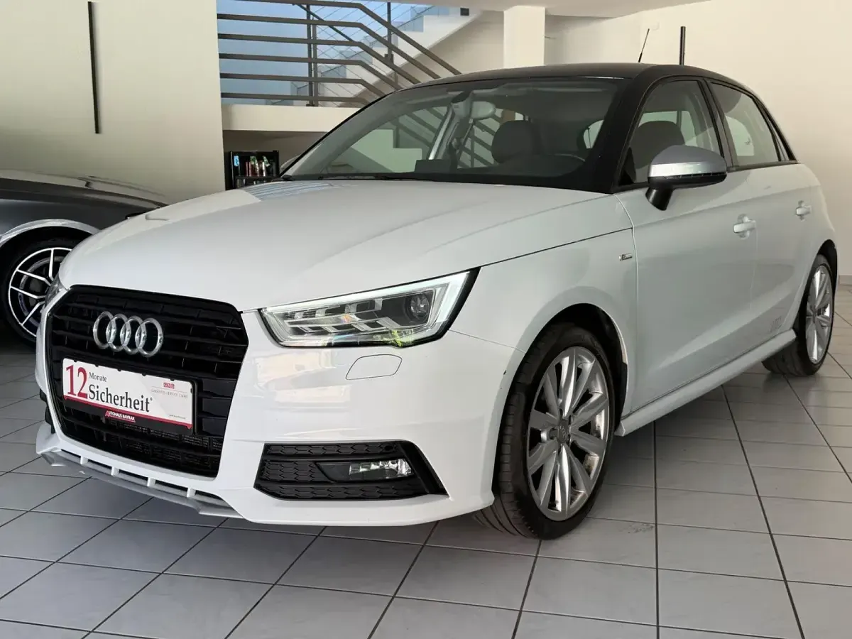 Gebraucht Audi A1 S-Line 95 PS (69 kW) 2018 Weiß Kleinwagen