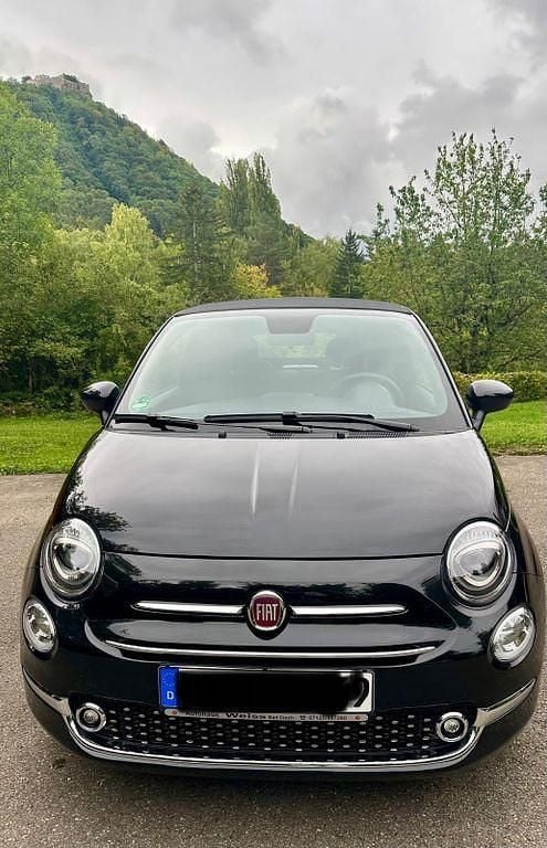 Schwarz Gebraucht 2023 Fiat 500C Cabrio | 16.500 € (Etwas zu teuer) - Bild 1/4