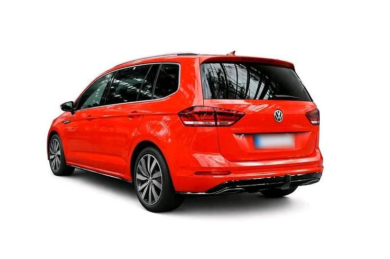 Gebraucht VW Touran 190 PS (139 kW) 2017 Orange Van / Kleinbus