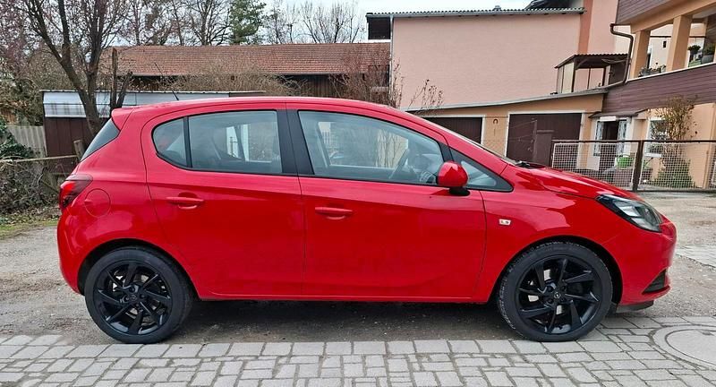 Second-hand Opel Corsa 101 CP (74 kW) 2017 Roșu Hatchback