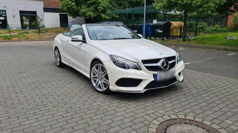 Weiß Gebraucht 2014 Mercedes E500 Cabrio | 41.900 € - Bild 1/4