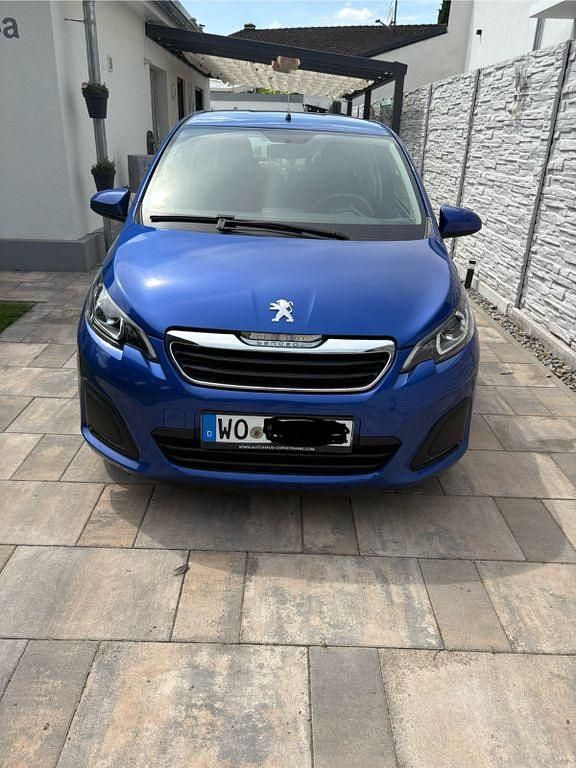 Blau Gebraucht 2020 Peugeot 108 Active Kleinwagen | 7.700 € (Guter Preis) - Bild 1/4