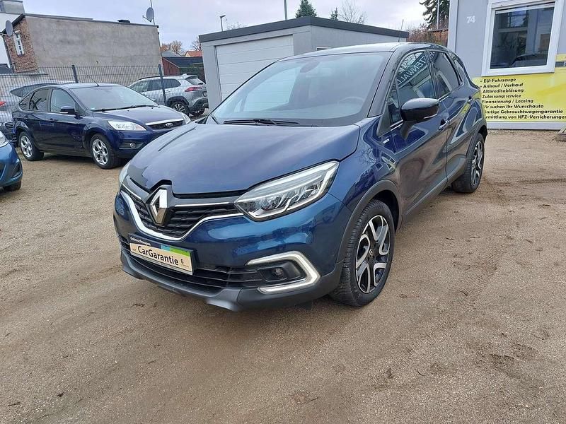 Blau rqq + schwarz gne (metallic) Gebraucht 2019 Renault Captur Bose Edition SUV | 10.900 € (Fairer Preis) - Bild 1/4