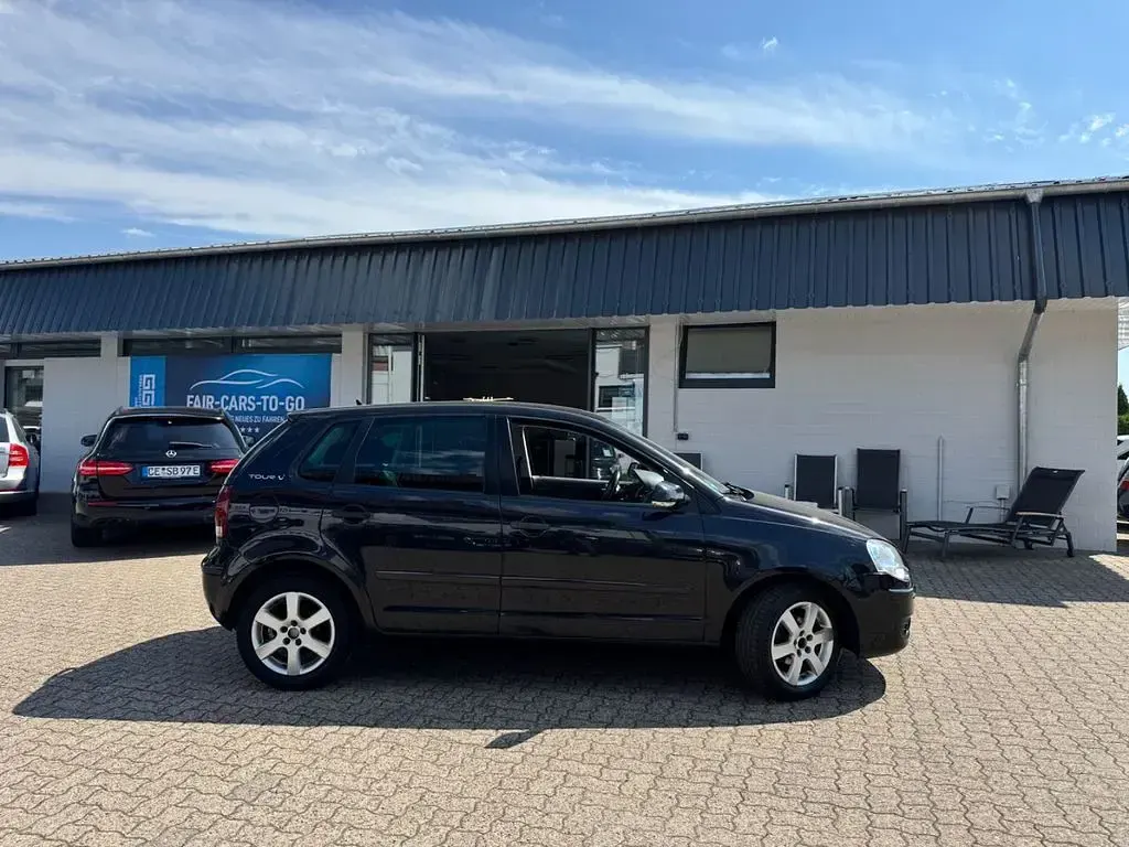 Gebraucht VW Polo 80 PS (58 kW) 2007 Schwarz Kleinwagen
