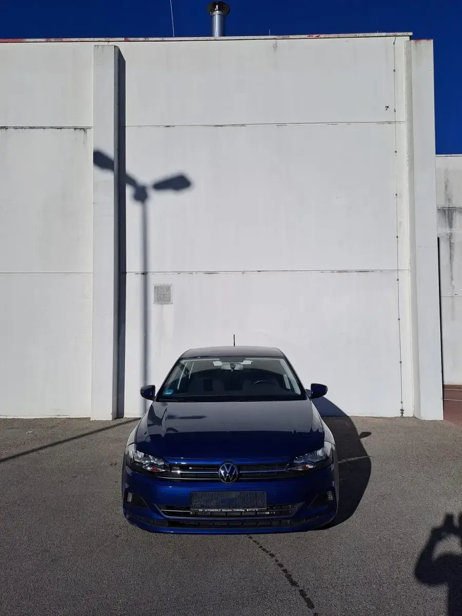Gebraucht VW Polo 95 PS (69 kW) 2021 Blau Kleinwagen