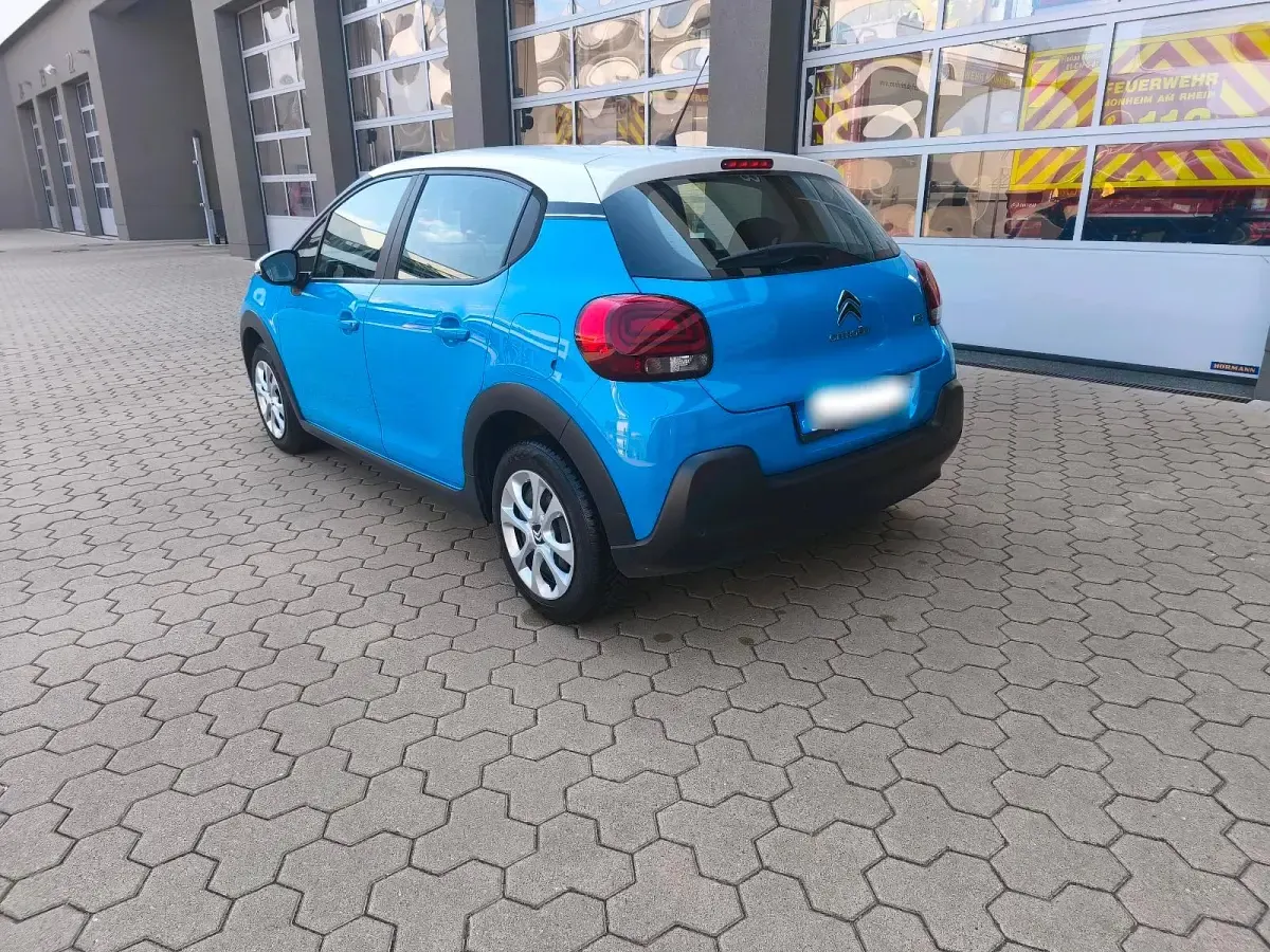 Gebraucht Citroën C3 Feel 82 PS (60 kW) 2020 Blau Kleinwagen