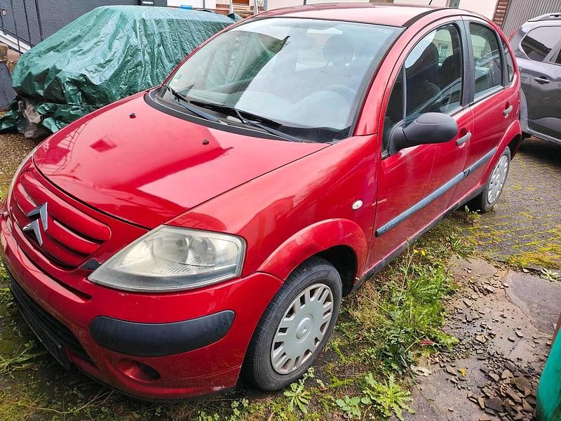 Gebraucht Citroën C3 60 PS (44 kW) 2008 Rot Kleinwagen