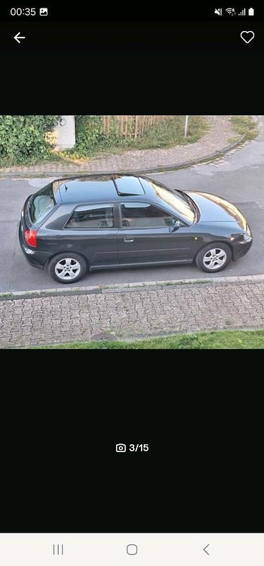 Gebraucht Audi A3 101 PS (74 kW) 1998 Schwarz Kleinwagen
