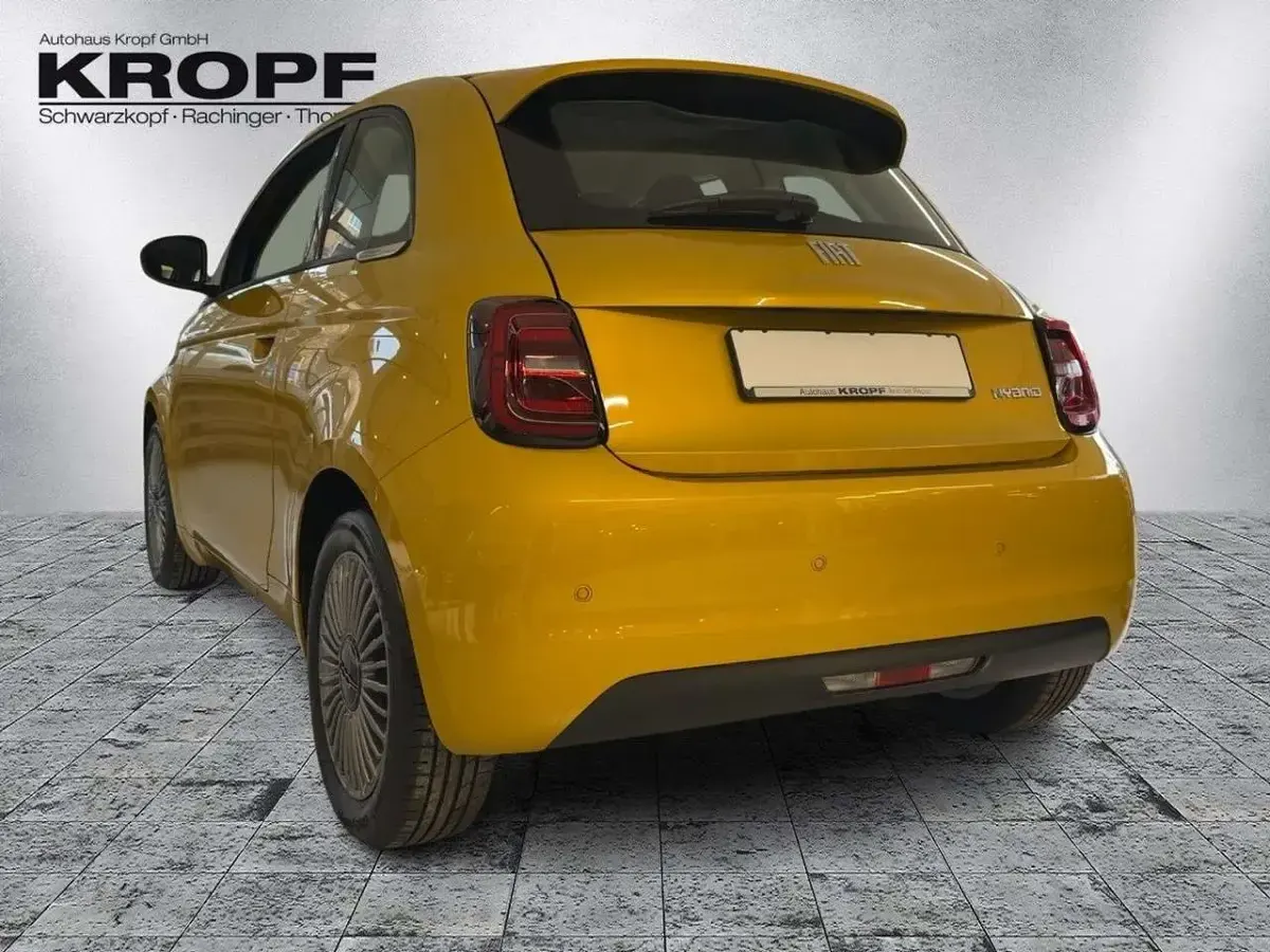 Neu Fiat 500 65 PS (47 kW) 2026 Sun of italy (gelb) Limousine