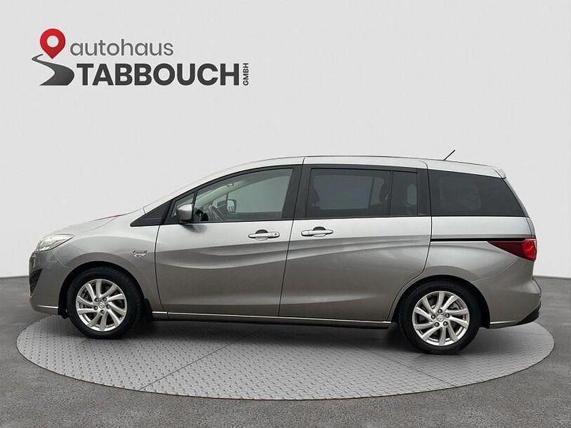 Gebraucht Mazda 5 Center-Line 116 PS (85 kW) 2011 Silber Van / Kleinbus