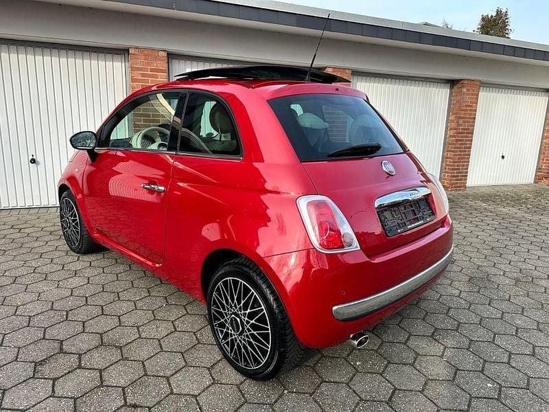 Gebraucht Fiat 500 Lounge 69 PS (50 kW) 2012 Rot Kleinwagen