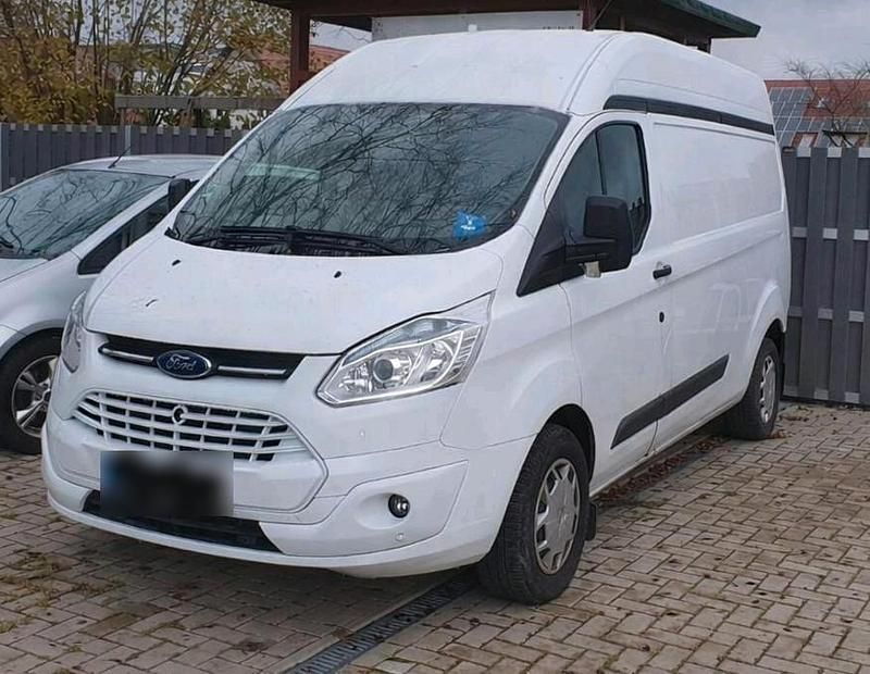 Gebraucht Ford Transit Custom 125 PS (91 kW) 2016 Weiß Van / Kleinbus