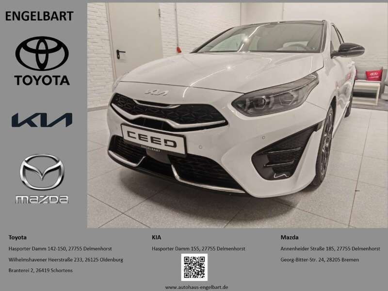 Deluxe white metallic Neu 2025 Kia Ceed GT-Line SUV | 28.490 € (Guter Preis) - Bild 1/4
