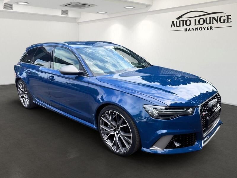 Blau Gebraucht 2017 Audi RS6 Performance Kombi | 50.990 € (Superpreis) - Bild 1/4