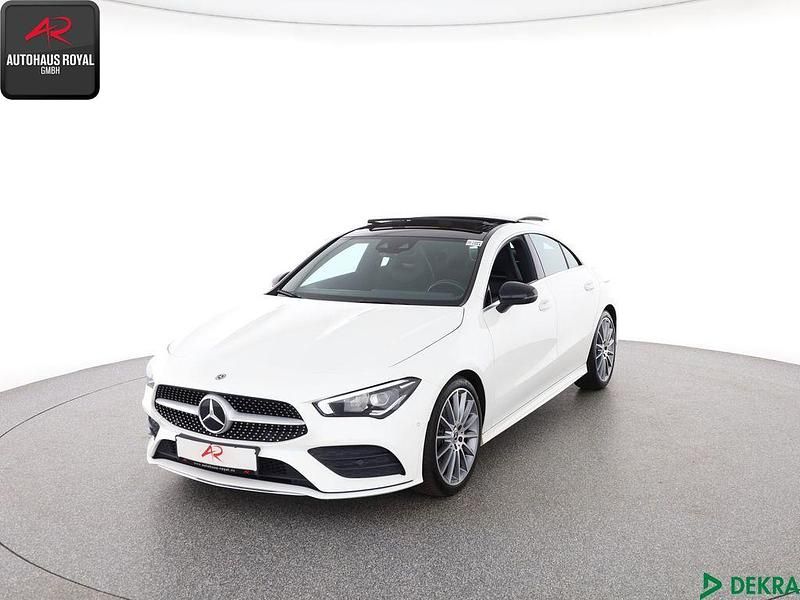 Weiss Gebraucht 2019 Mercedes CLA220 AMG Limousine | 27.880 € (Fairer Preis) - Bild 1/4