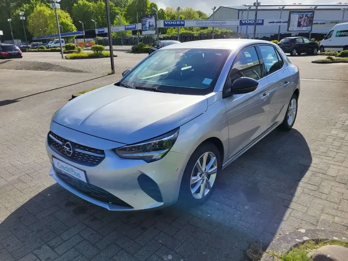 Gebraucht Opel Corsa Elegance 101 PS (74 kW) 2022 Silber metallic Kleinwagen