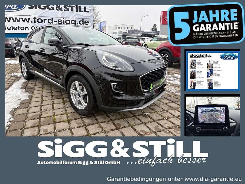 Gebraucht Ford Puma Titanium 125 PS (91 kW) 2022 Obsidianschwarz metallic SUV