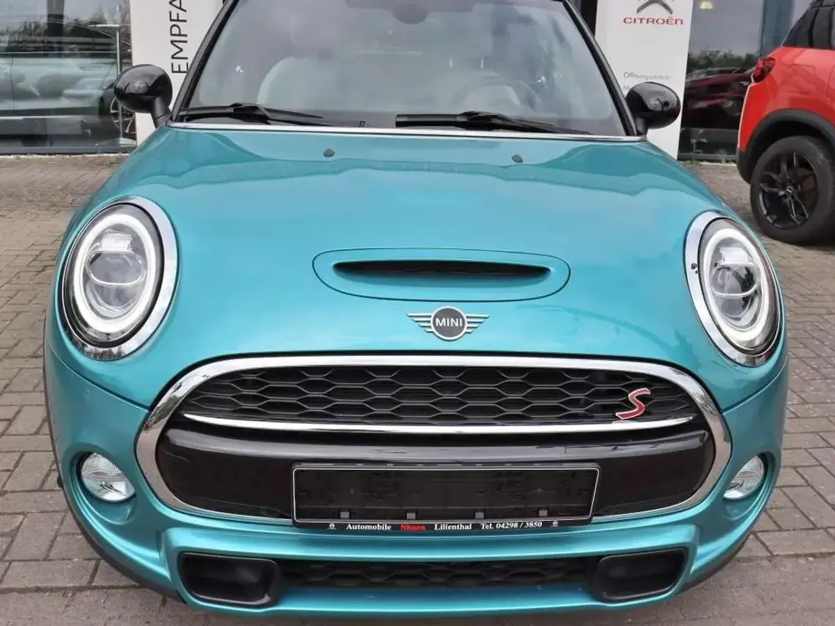 Brugt Mini Cooper S Cabriolet 192 HK (141 kW) 2019 Blå Cabriolet