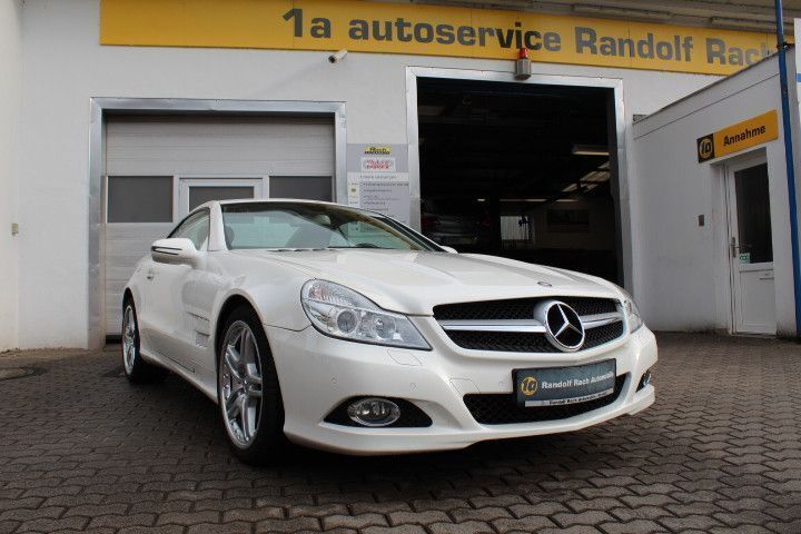 Weiß Gebraucht 2007 Mercedes SL280 AMG Cabrio | 26.900 € (Fairer Preis) - Bild 1/4