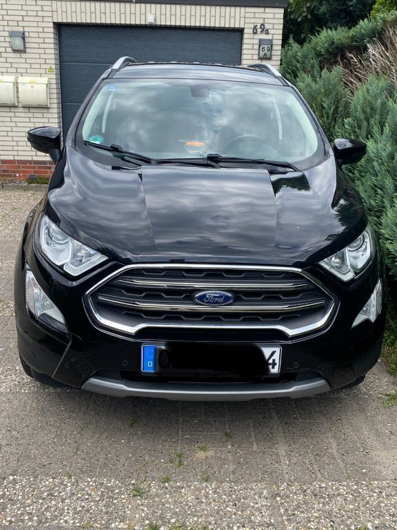 Schwarz Gebraucht 2019 Ford Ecosport Titanium SUV | 12.200 € (Fairer Preis) - Bild 1/4
