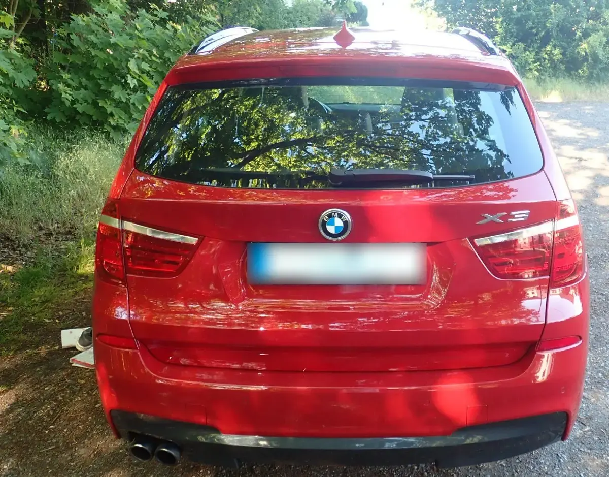 Gebraucht BMW X3 M Sport 245 PS (180 kW) 2017 Rot SUV