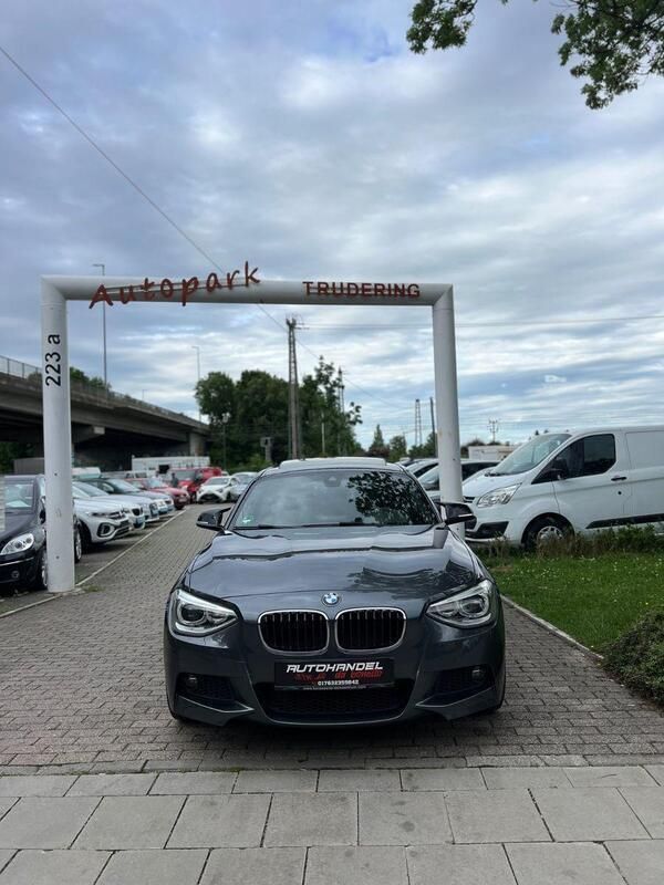 Grau Gebraucht 2015 BMW 118 M Sport Kleinwagen | 10.222 € (Guter Preis) - Bild 1/4