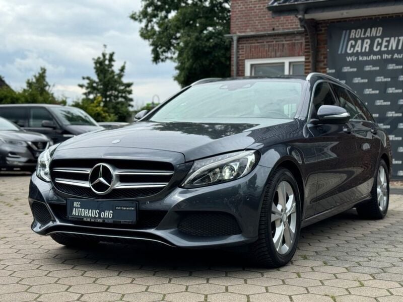 Grau Gebraucht 2015 Mercedes C220 Kombi | 12.940 € (Guter Preis) - Bild 1/4