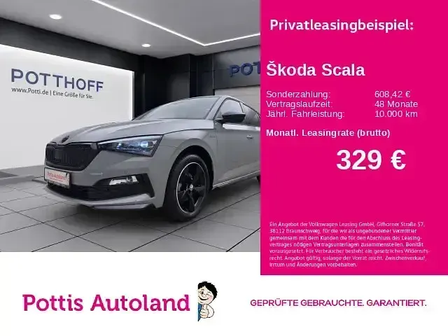 Gebraucht Skoda Scala Monte Carlo 110 PS (80 kW) 2022 Kleinwagen