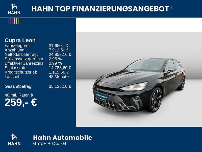 Gebraucht Cupra Leon 150 PS (110 kW) 2025 Mitternachtsschwarz Limousine