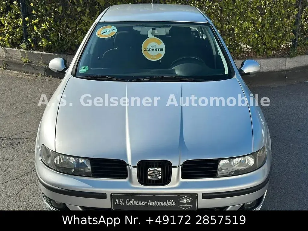 Używany Seat Leon Stella 105 KM (77 kW) 2003 Srebrny Hatchback