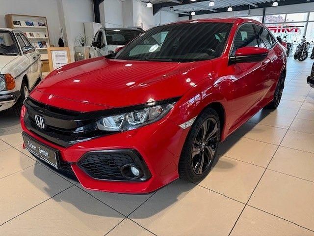 Rot Gebraucht 2019 Honda Civic Elegance Limousine | 15.999 € (Fairer Preis) - Bild 1/4