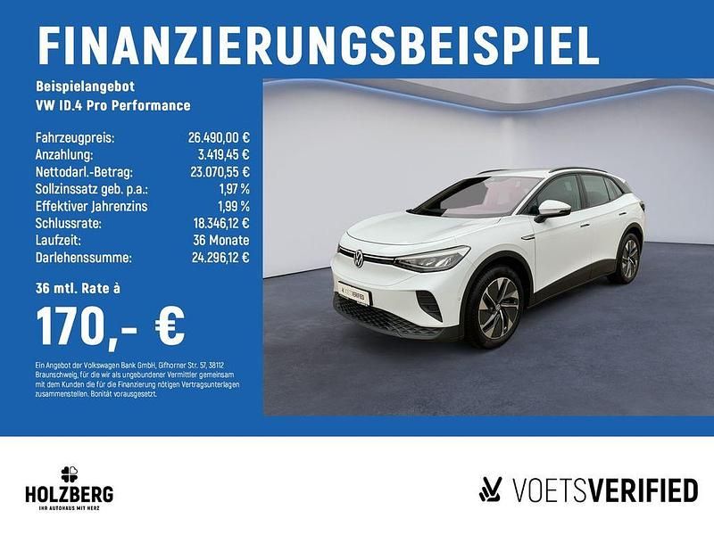 Gebraucht VW ID.4 Pro Performance 150 kW (204 PS) 2022 Weiß SUV