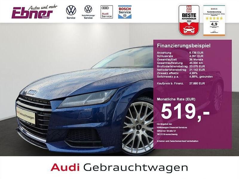 Blau Gebraucht 2016 Audi TT Advanced | 27.880 € - Bild 1/4