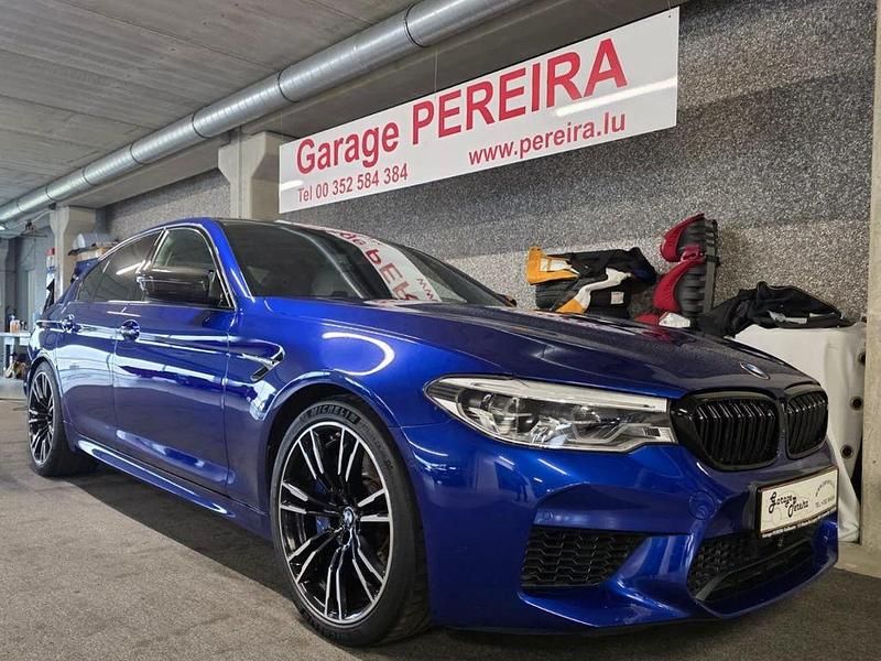 Blau Gebraucht 2018 BMW M5 Performance Limousine | 52.900 € (Fairer Preis) - Bild 1/4