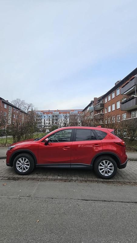 Gebraucht Mazda CX-5 150 PS (110 kW) 2015 Rot SUV