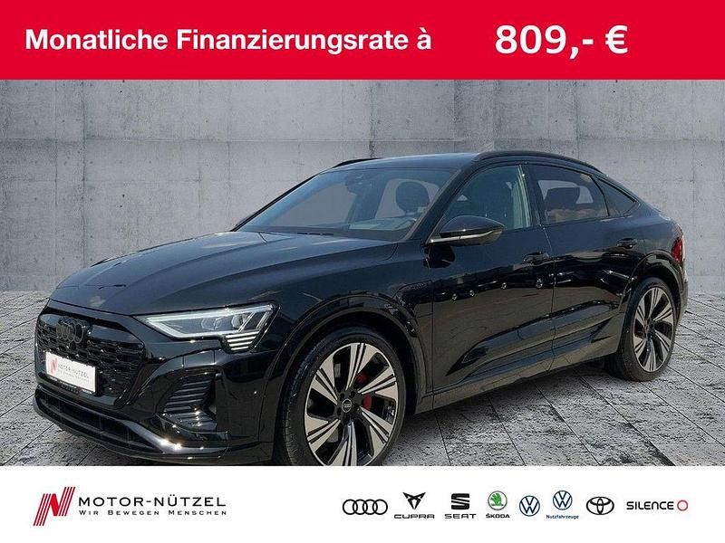 Mythosschwarz metallic Gebraucht 2023 Audi Q8 Sportback e-tron S-Line SUV | 60.930 € (Guter Preis) - Bild 1/4