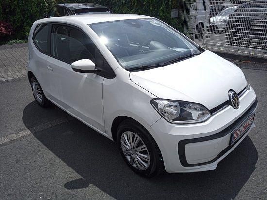 Pure white Gebraucht 2021 VW up! move up! Kleinwagen | 8.990 € (Fairer Preis) - Bild 1/4