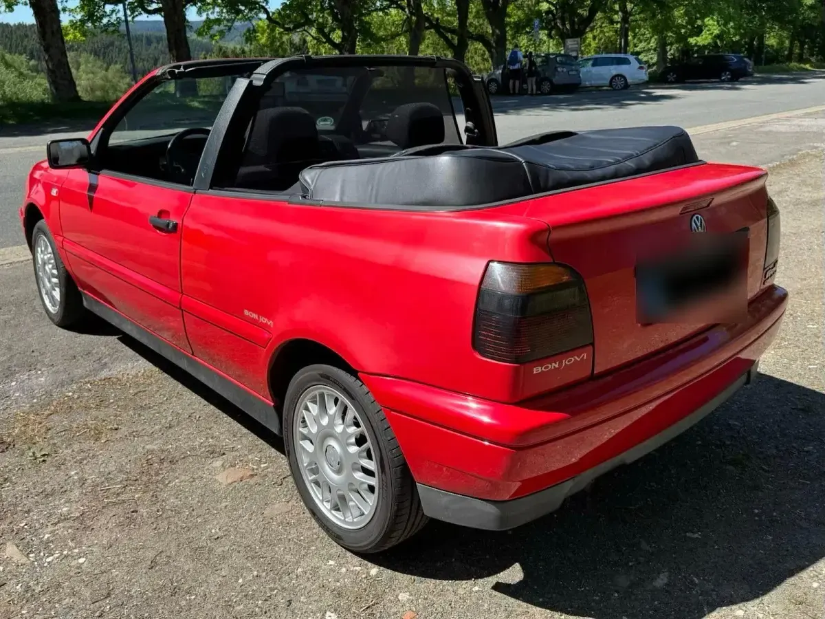 Gebraucht VW Golf Cabriolet 101 PS (74 kW) 1997 Rot Cabrio