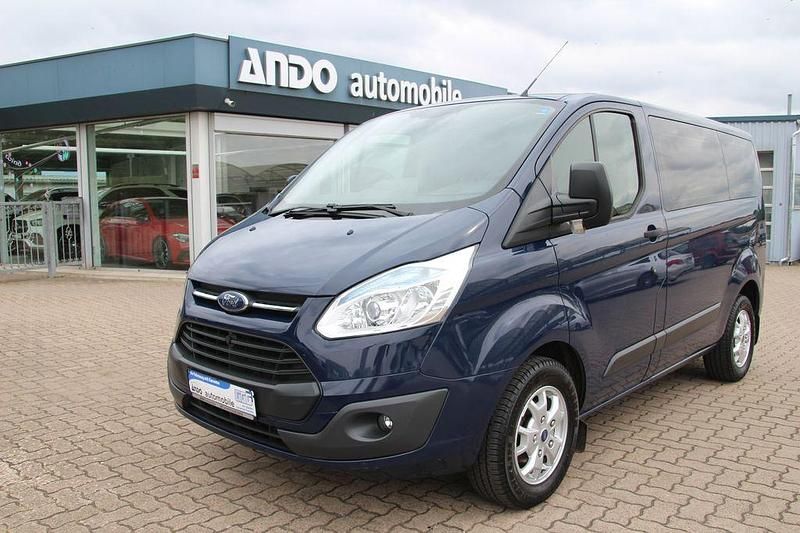 Blau Gebraucht 2014 Ford Transit Custom Trend Kombi | 12.990 € (Teuer) - Bild 1/4