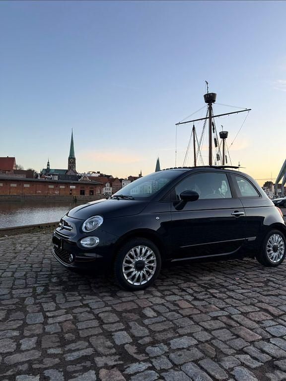 Gebraucht Fiat 500 Lounge 69 PS (50 kW) 2019 Schwarz Kleinwagen