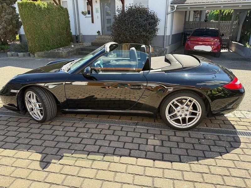 Schwarz Gebraucht 2010 Porsche 911 Carrera Cabriolet Cabrio | 65.000 € (Fairer Preis) - Bild 1/4